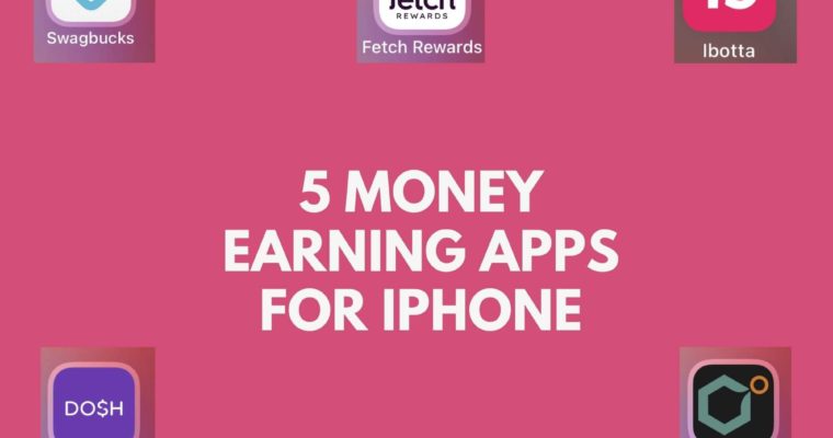 5 Money Earning Apps for iPhone